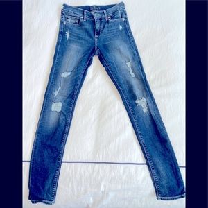 Lucky Brand Brooke Legging Skinny Jean Mid Rise Size 24